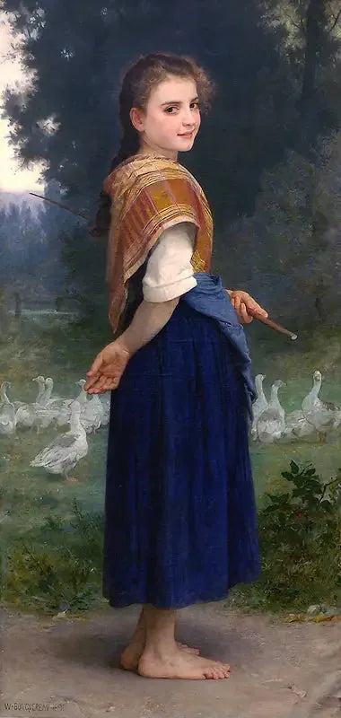 Gåsepigen - Bouguereau