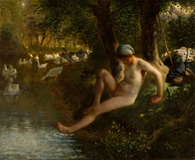 Gøgekvinden - Jean-François Millet