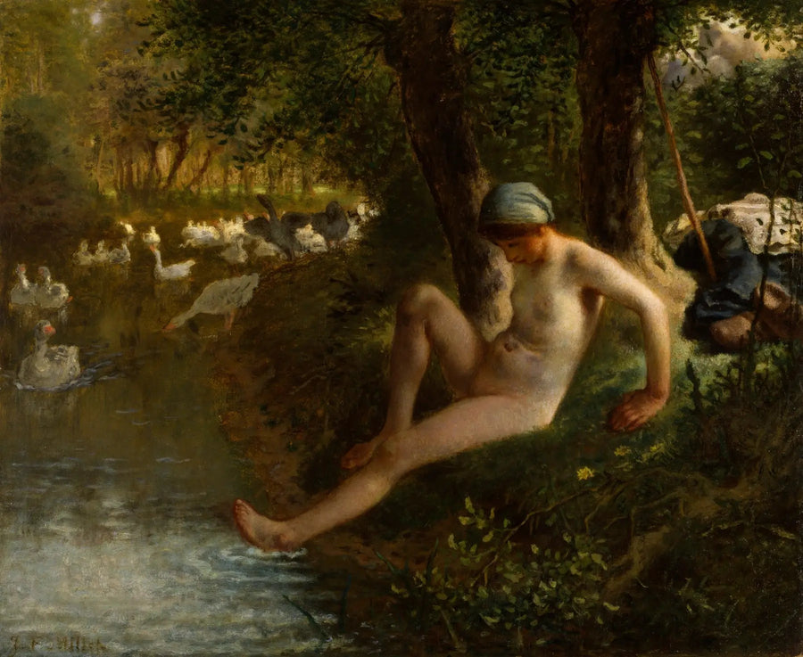 Gøgekvinden - Jean-François Millet