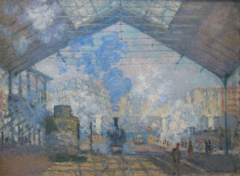 Gare Saint-Lazare - Claude Monet