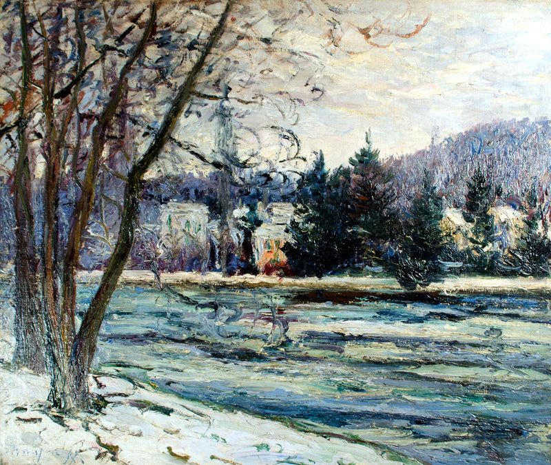 Isen, Dam ved Ville d'Avray - Maxime Maufra
