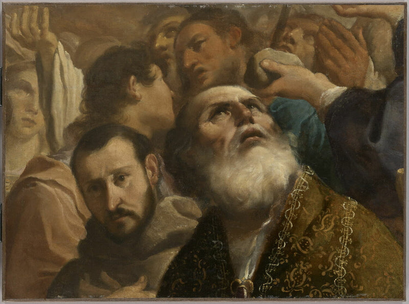 Alle helgeners herlighed. Fragment - Guercino