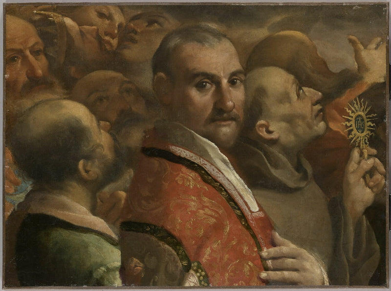 Alle helgeners herlighed. Fragment - Guercino