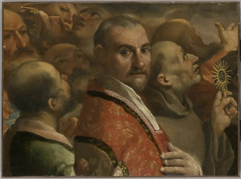 Alle helgeners herlighed. Fragment - Guercino