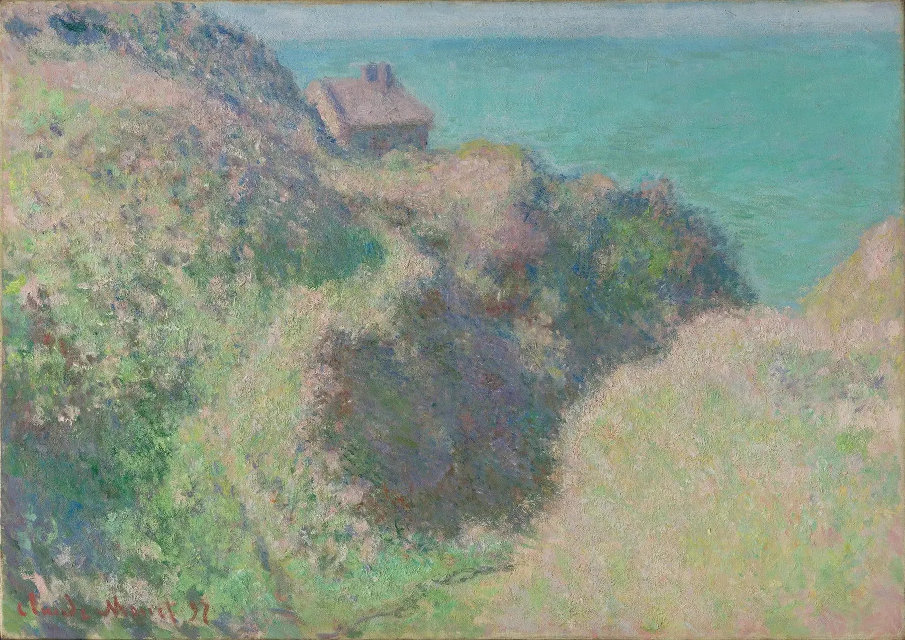 La Gorge de Varengeville, fin d'après-midi - Claude Monet image 1 copie de tableau peinte à la main