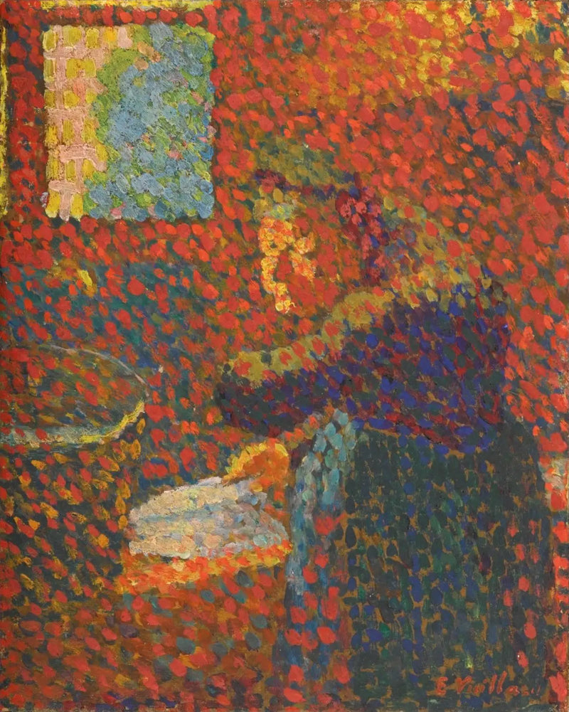 Bedstemor ved vasken - Édouard Vuillard