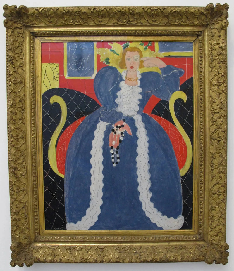 Den Store Blå Eg og Mimoser - Henri Matisse