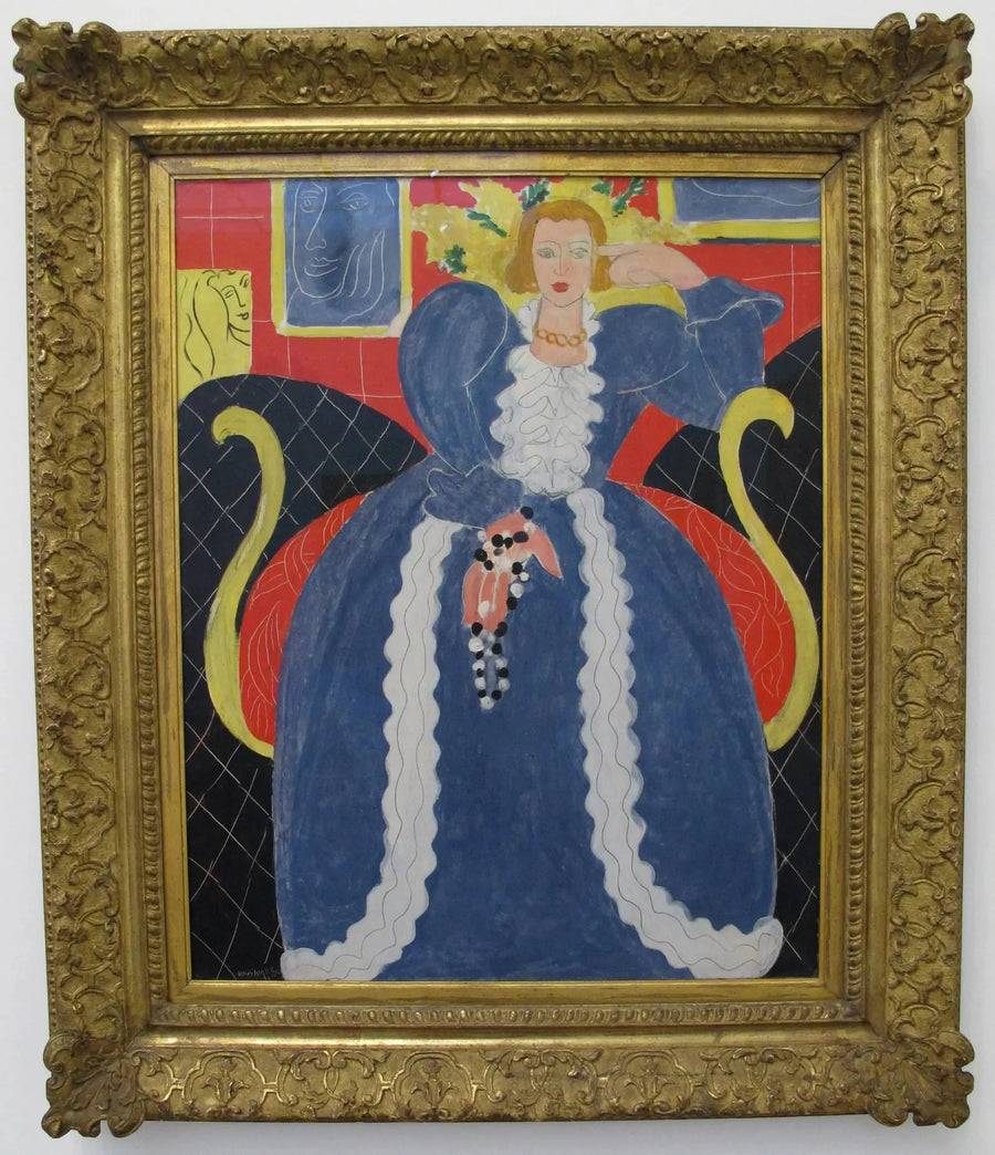 Den Store Blå Eg og Mimoser - Henri Matisse