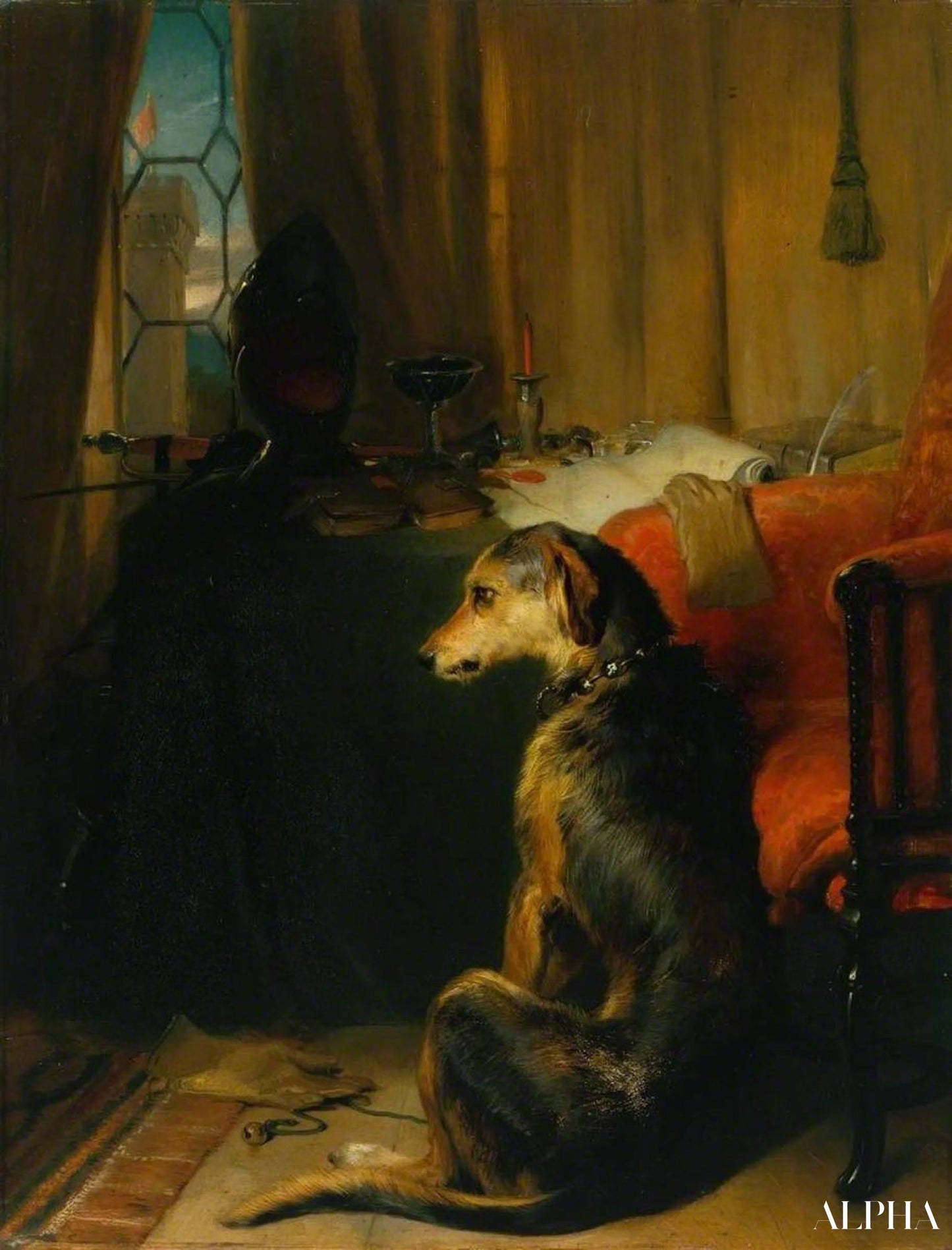 Det store liv - Edwin Landseer - Reproduktioner af malerier og højkvalitets malerier