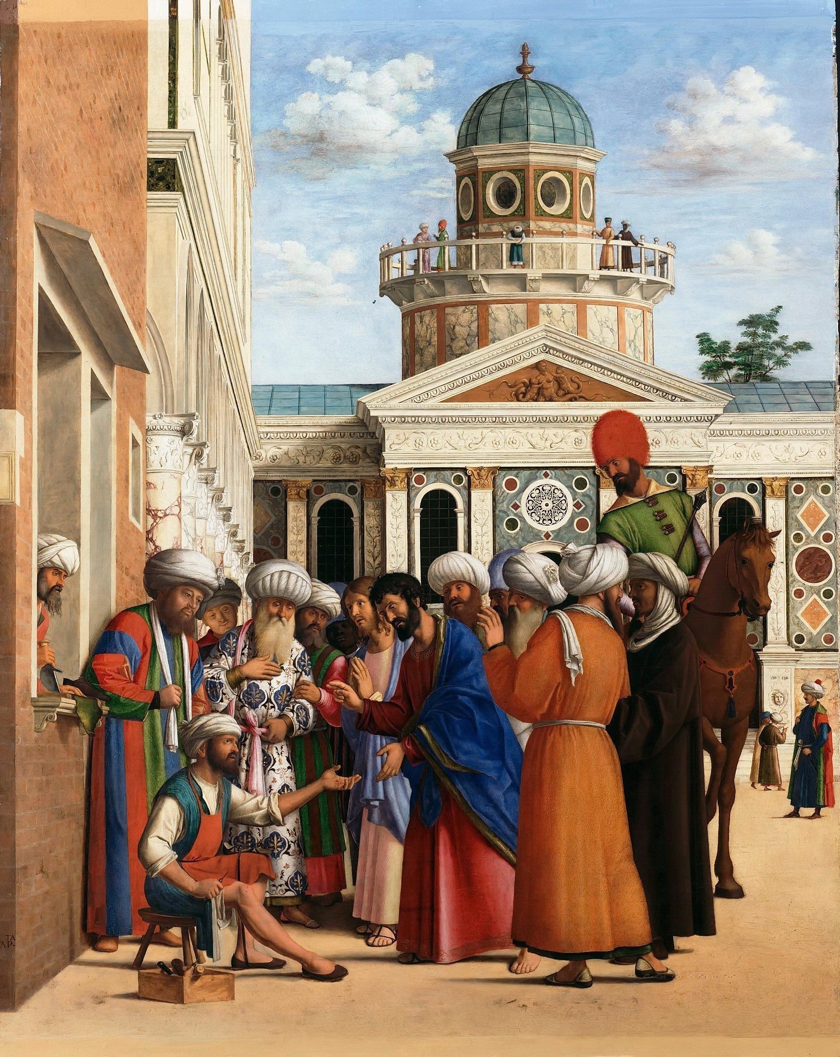 La guérison d’Anianus - Cima da Conegliano - Alpha Reproduction