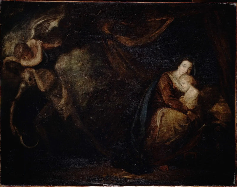 Helbredelsen af sygdommen, en allegori - Joshua Reynolds