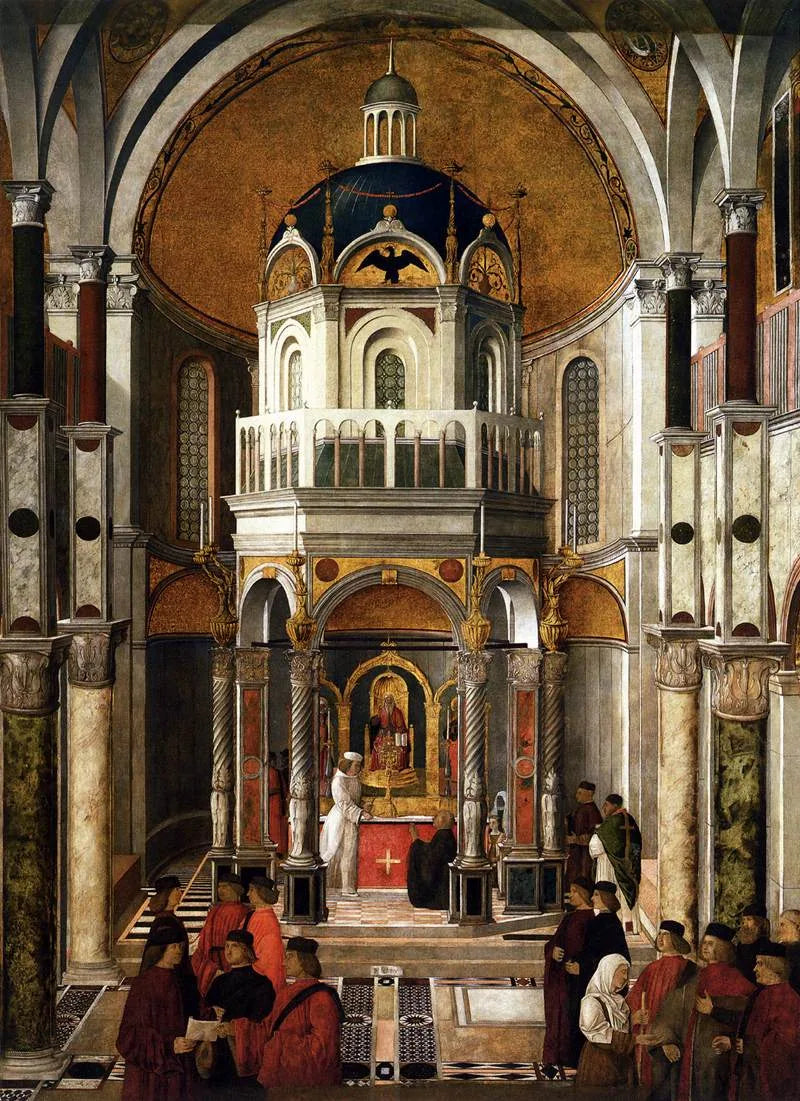 Pietro dei Ludovici's Helbredelse - Gentile Bellini