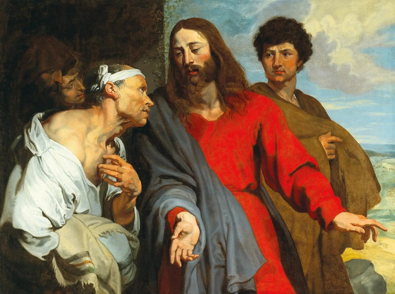 Helbredelsen af den lamme - Antoine van Dyck