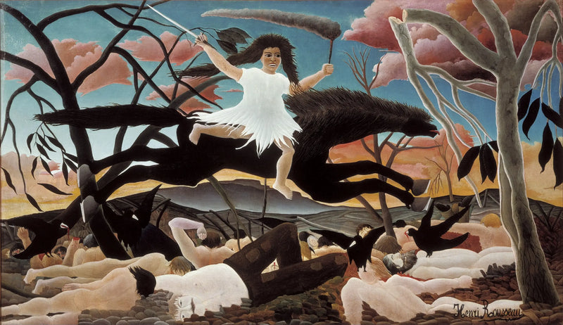Krigen - Henri Rousseau