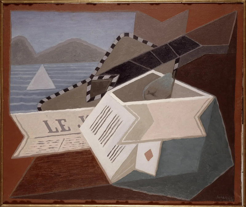 Guitaren foran havet - Juan Gris