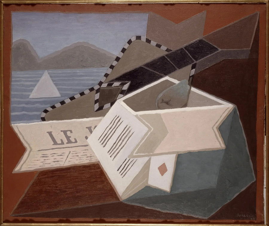 Guitaren foran havet - Juan Gris