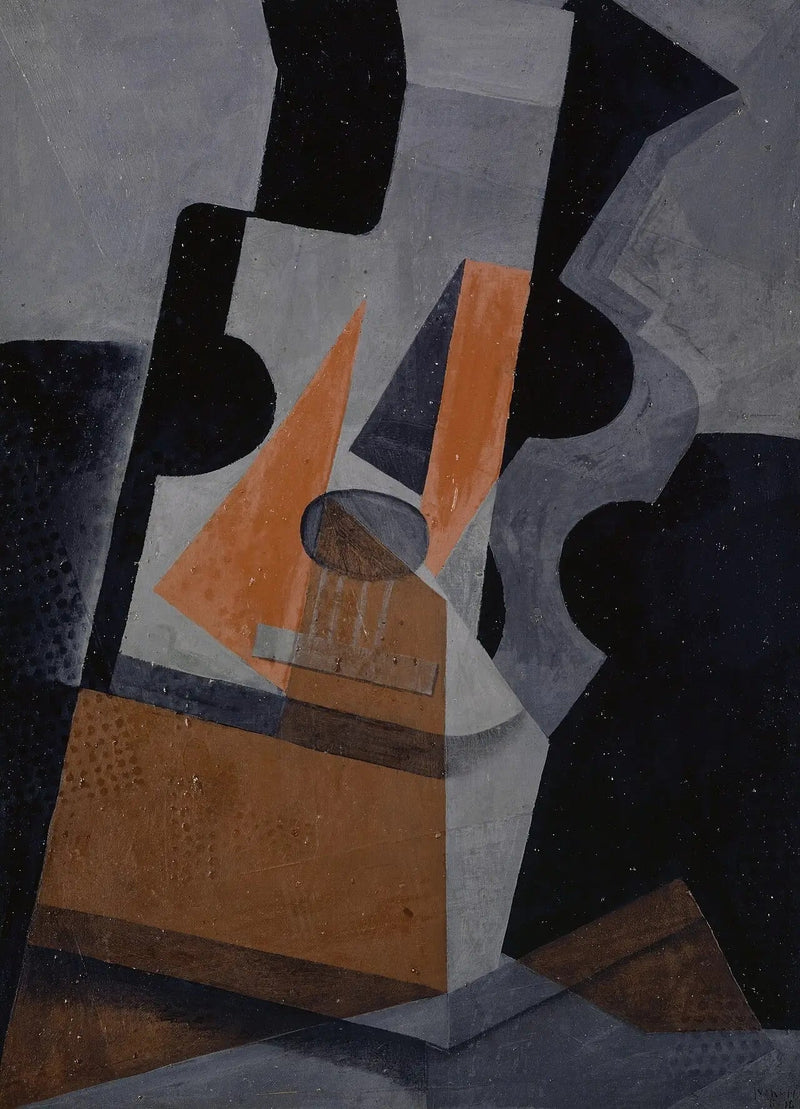 Guitaren (Dødt natur med guitar) - Juan Gris