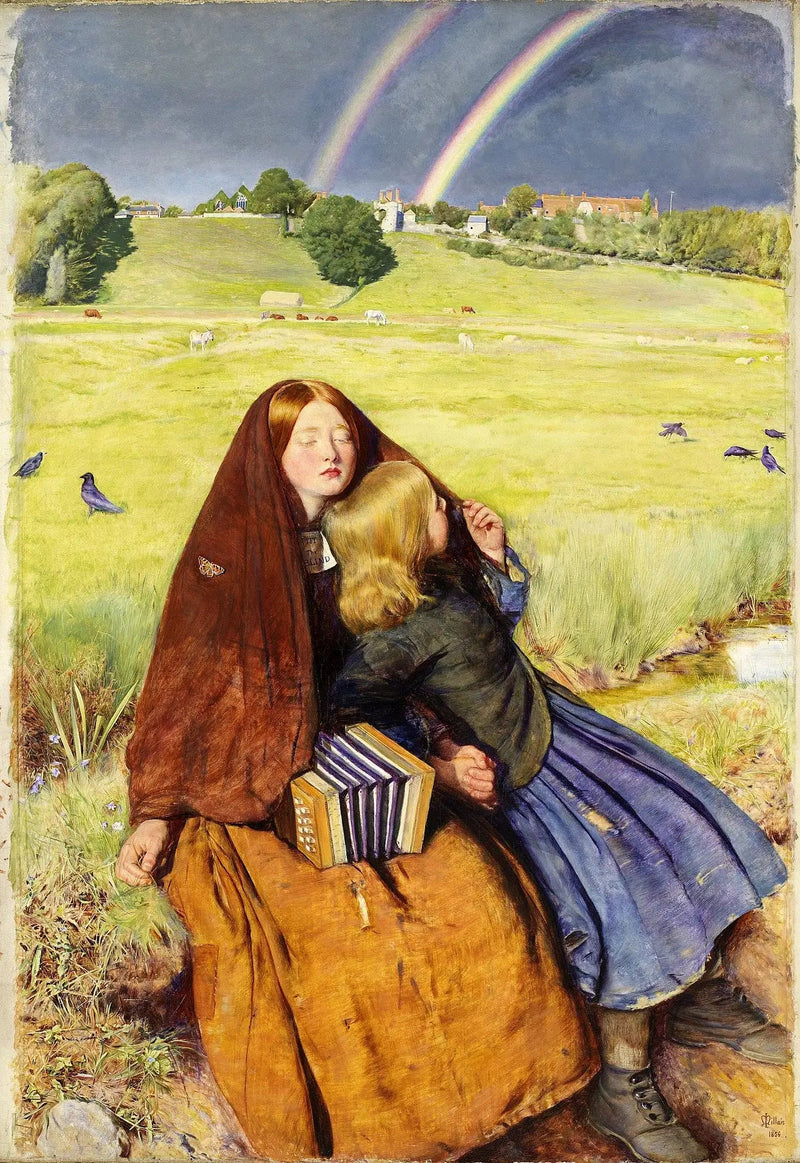 Den unge blinde - John Everett Millais