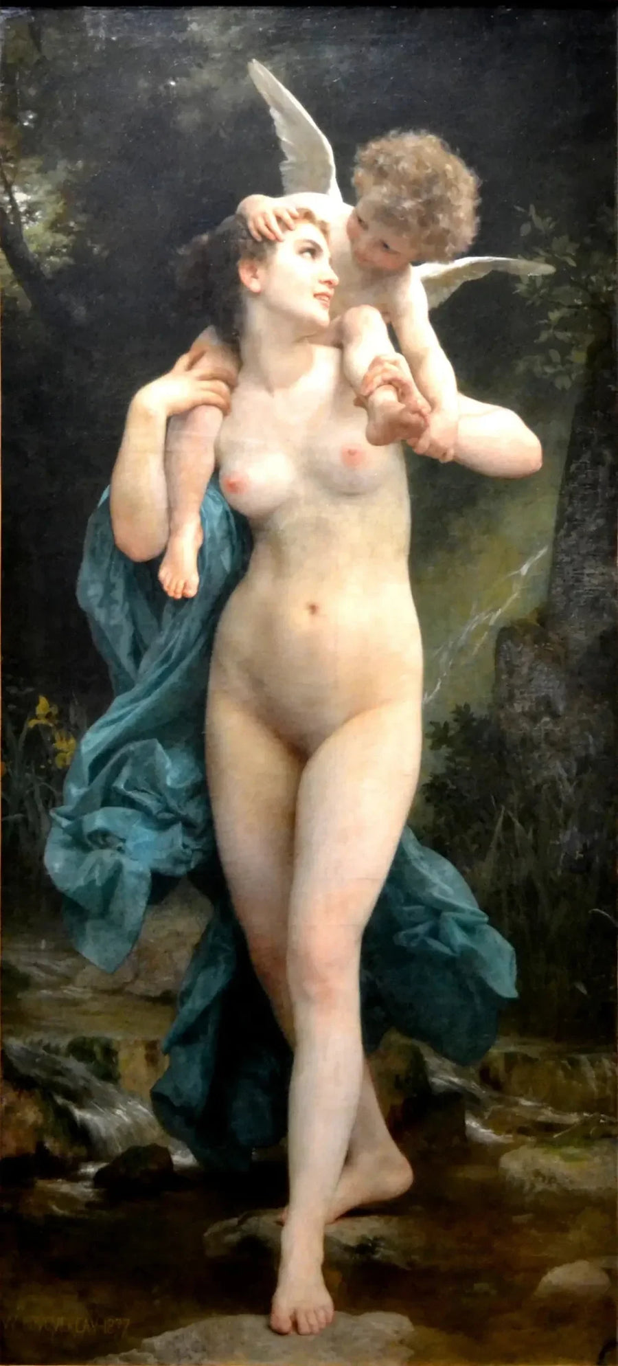 Ungdommen og Kærligheden - Bouguereau