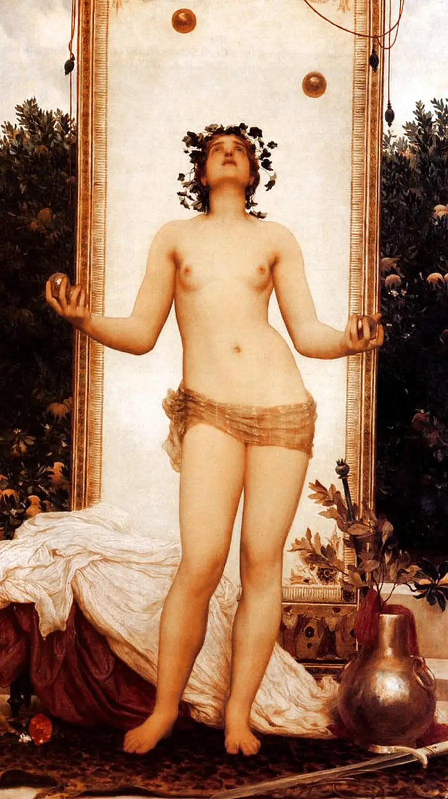Den antikke jonglør - Frederic Leighton