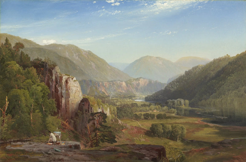 La Juniata, Aften - Thomas Moran