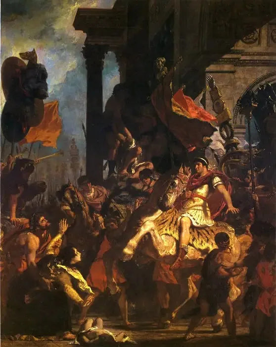 Trajans Retfærdighed - Eugène Delacroix