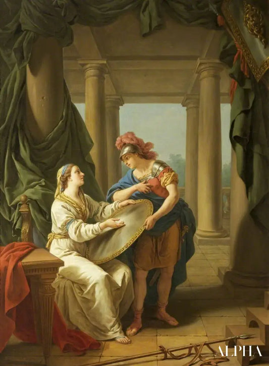 ‘La lacédémonienne’- Louis Jean François Lagrenée - Reproductions de tableaux et peintures haut de gamme