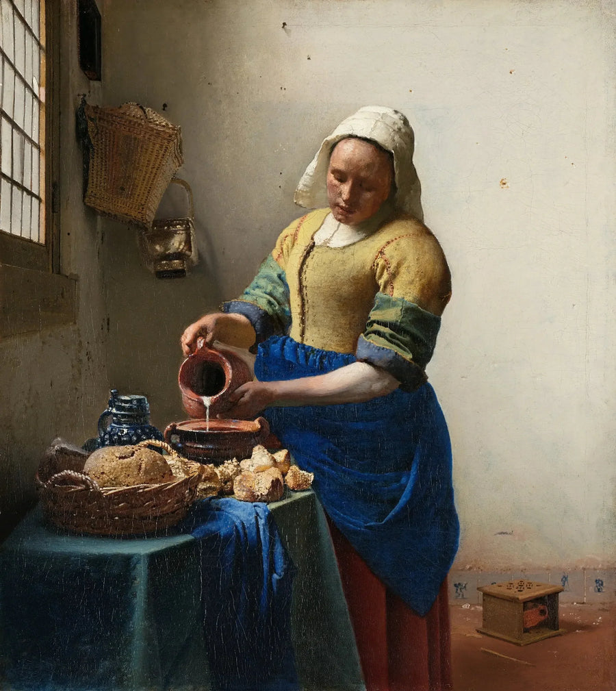 Mælkerinden - Johannes Vermeer