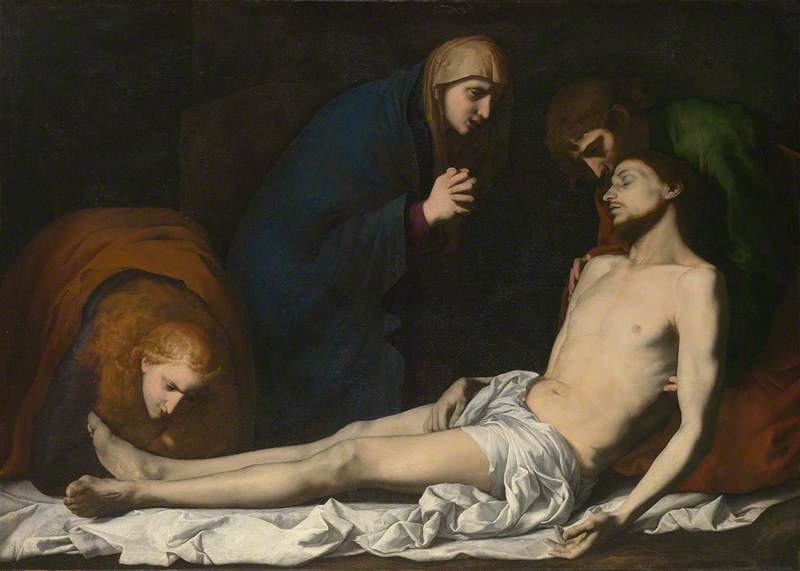 La Lamentation over den døde Kristus - Jusepe de Ribera