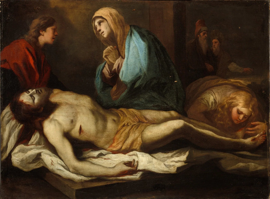 La Lamentation sur le Christ mort - Luca Giordano