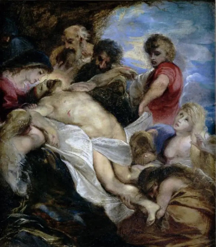 Klagen over den døde Kristus' krop - Peter Paul Rubens