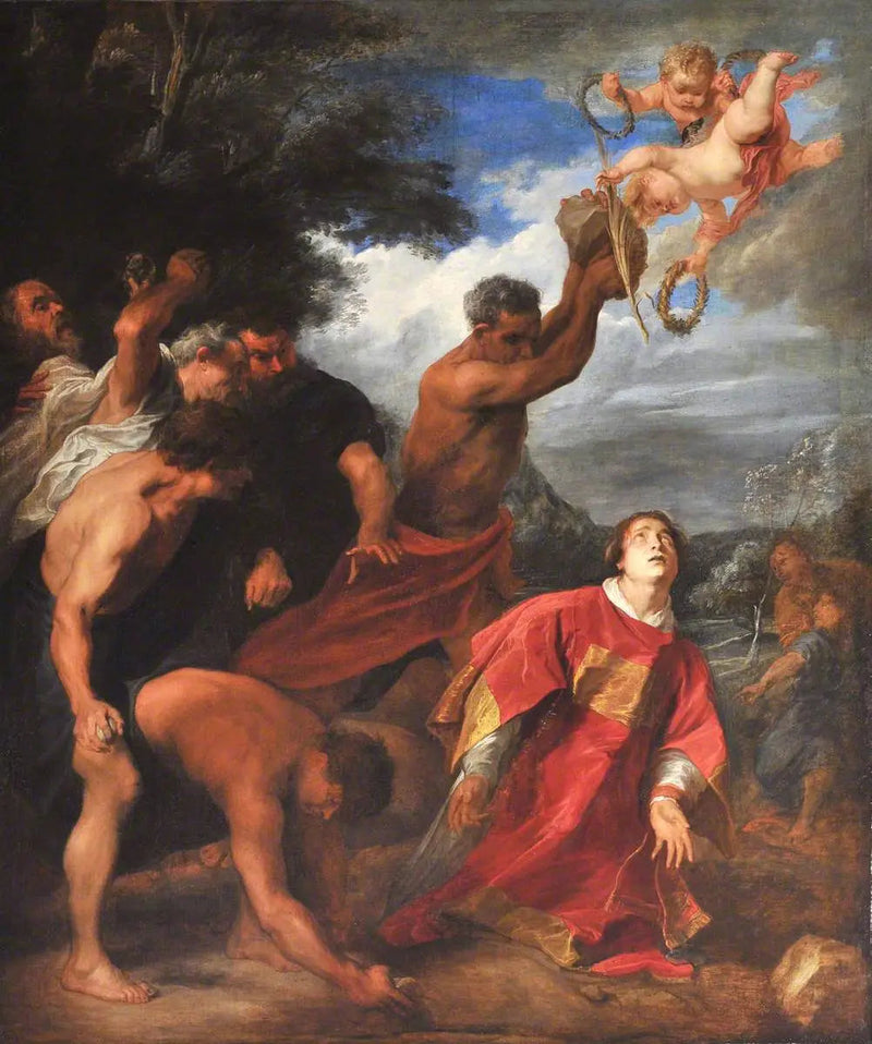 Saint Étiennes stening - Antoine van Dyck