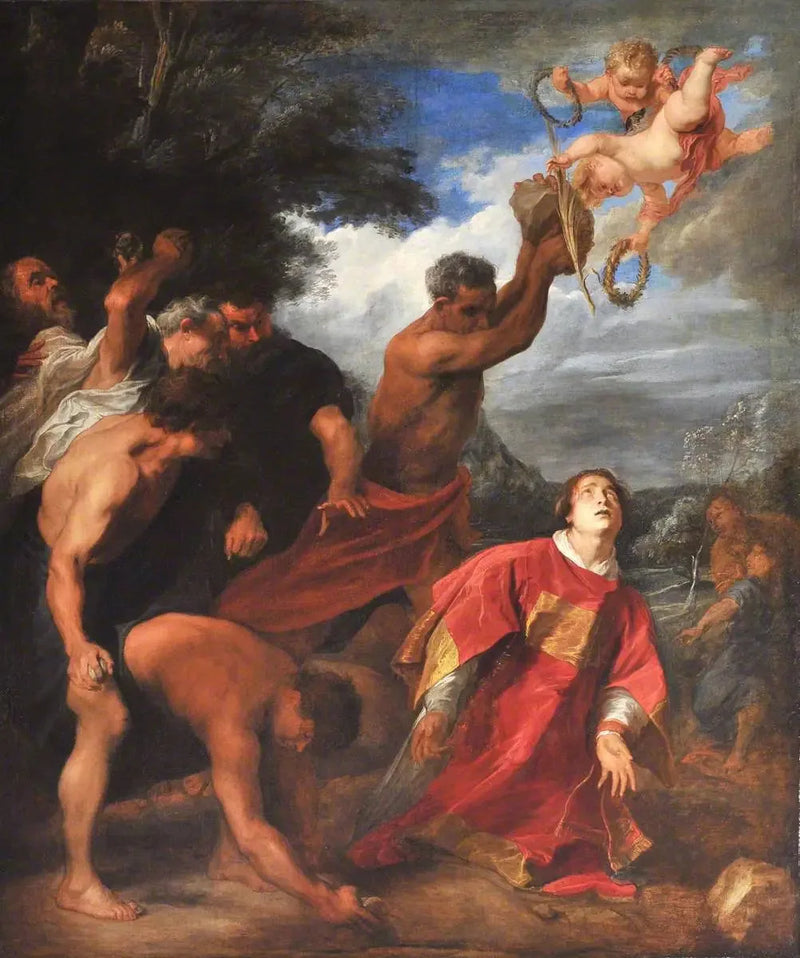 Saint Étiennes stening - Antoine van Dyck