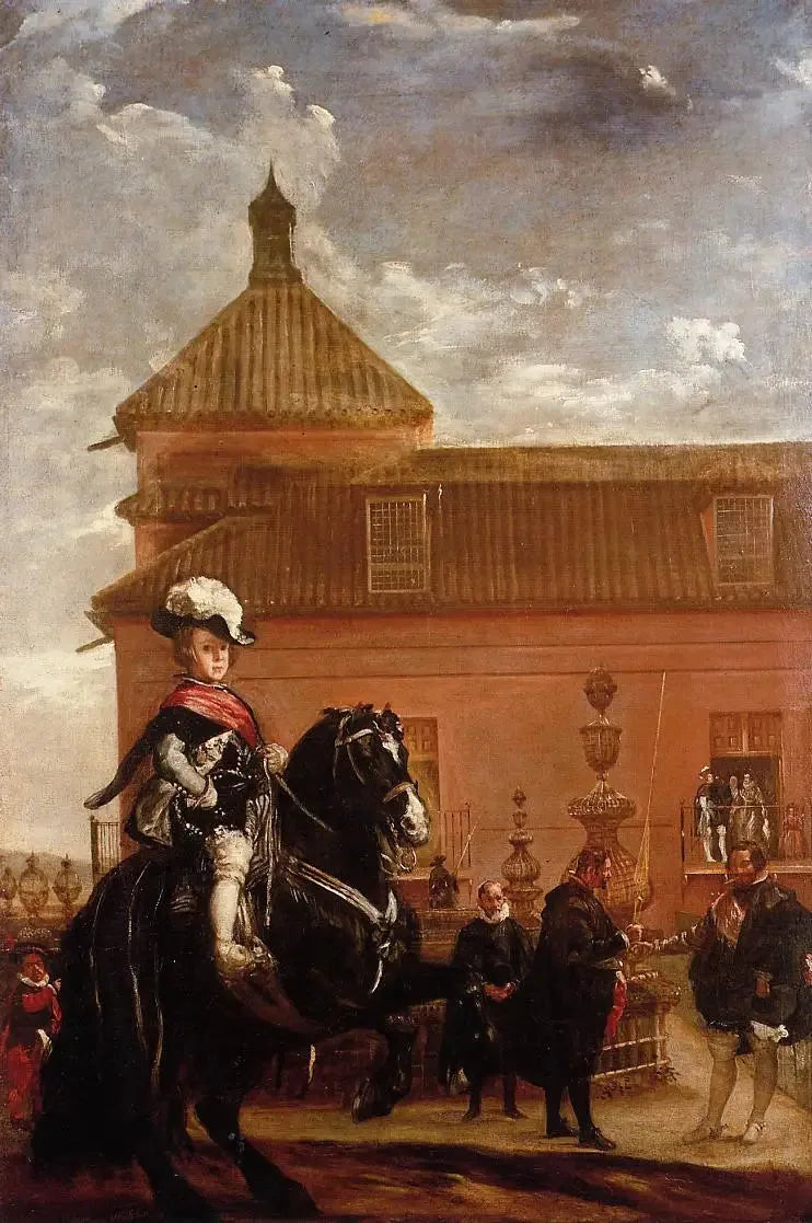 Prins Balthazar Carlos' ridetime - Diego Velázquez