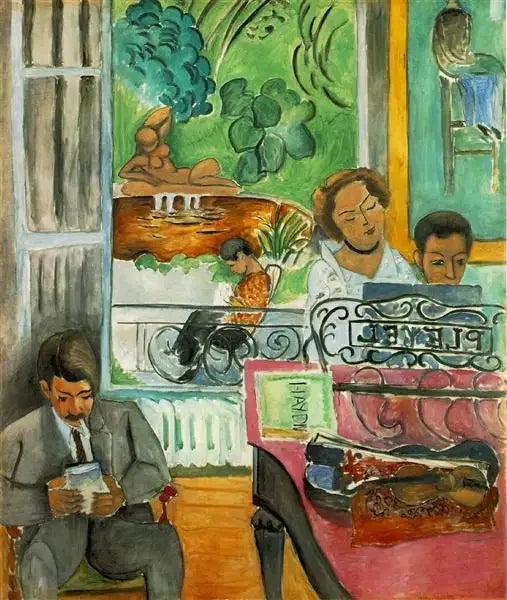 Musikundervisningen - Henri Matisse