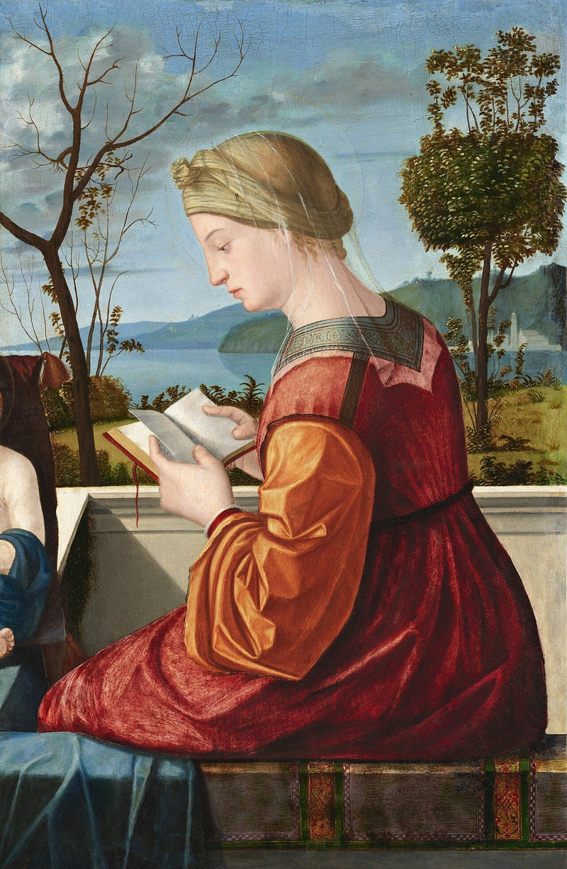 Læsningen af Jomfruen - Vittore Carpaccio