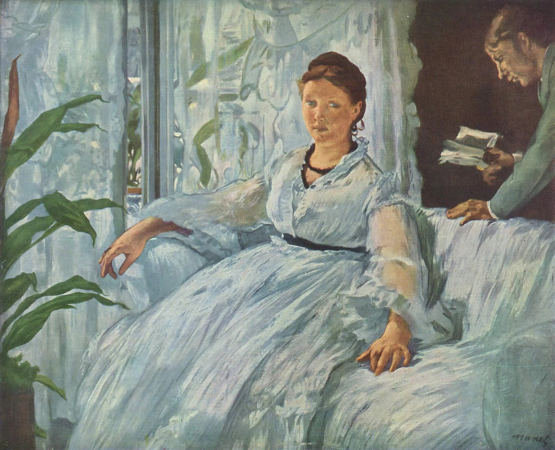 Læsning - Édouard Manet