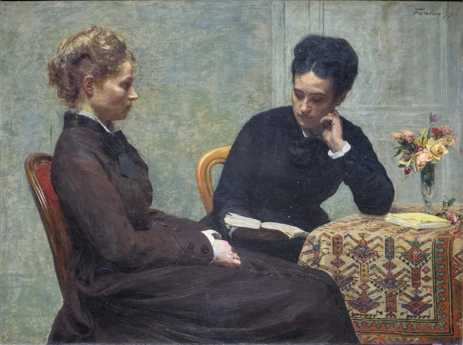 Læsning - Henri Fantin-Latour