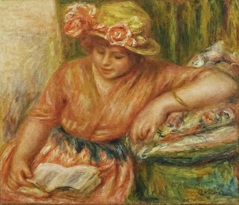 Læsning - Pierre-Auguste Renoir