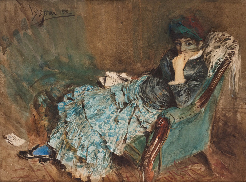 La lettre - Anders Zorn