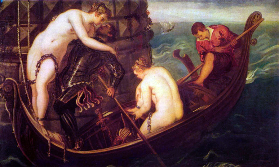 Arsinoés Befrielse - Jacopo Tintoretto