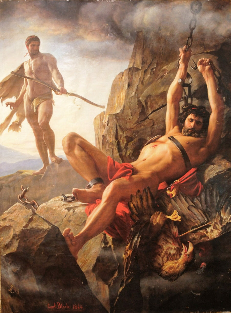 Prometheus' Befrielse - Carl Heinrich Bloch