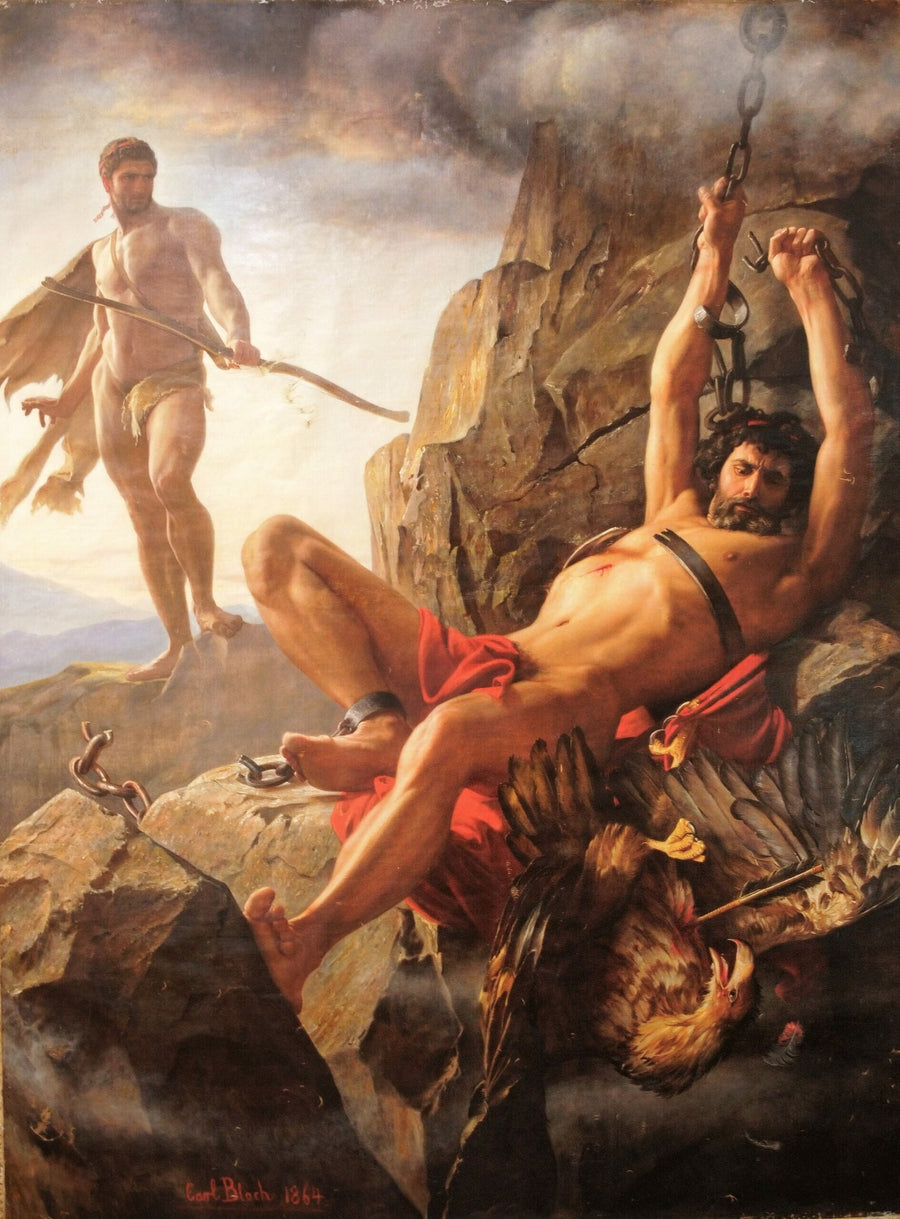 Prometheus' Befrielse - Carl Heinrich Bloch
