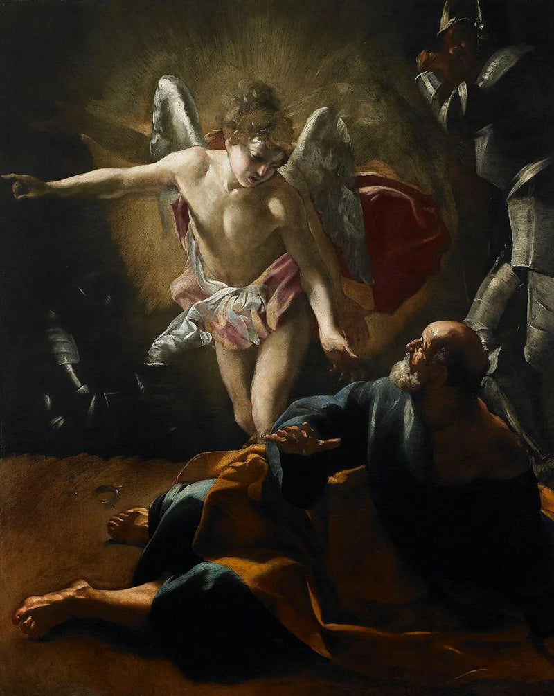 Saint-Pierre's Befrielse - Giovanni Lanfranco