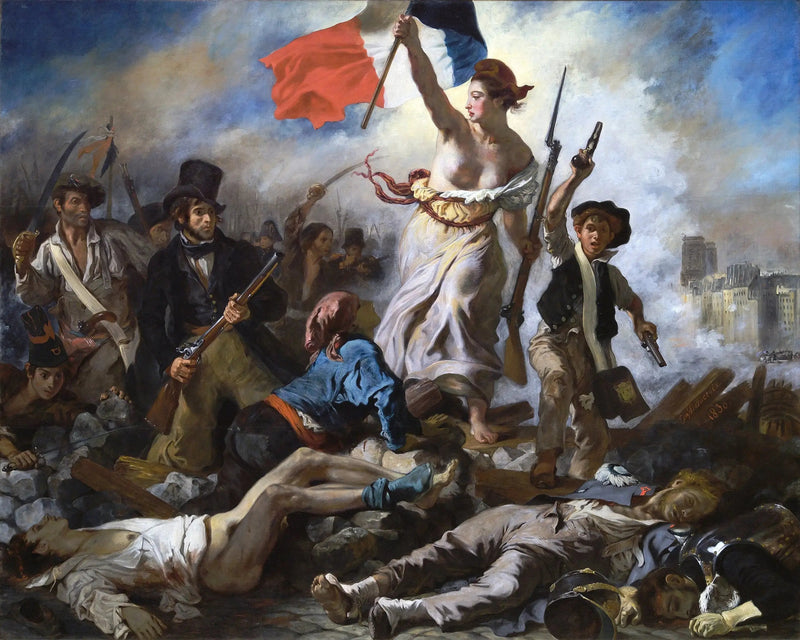Friheden leder folket - Eugène Delacroix