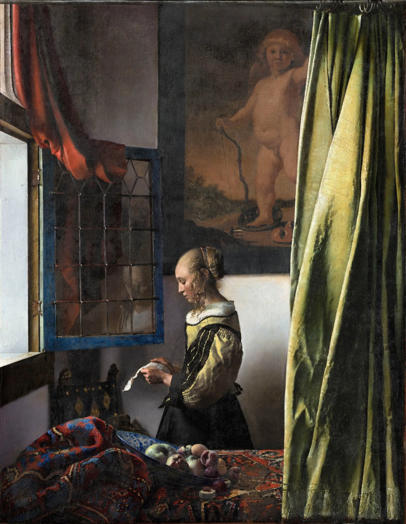 Læserinden ved vinduet - Johannes Vermeer