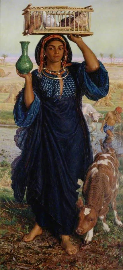 Gløden af fyrværkeri i Egypten - William Holman Hunt