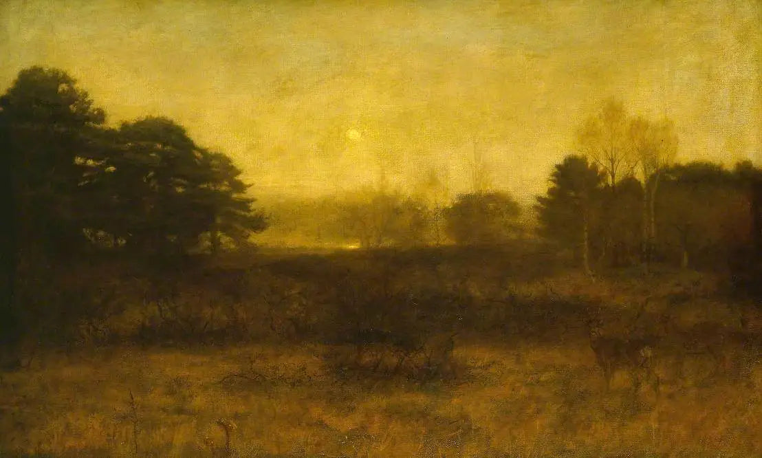 « La lune est levée, et pourtant ce n’est pas la nuit » - John Everett Millais image 1 tableau peint à l’huile sur toile