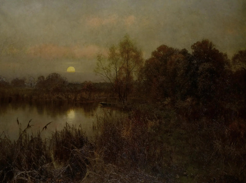 Den stigende måne - Edward Wilkins Waite