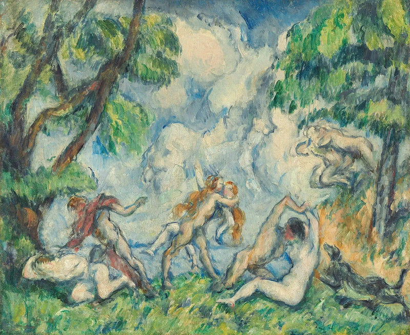 Kærlighedens Kamp - Paul Cézanne